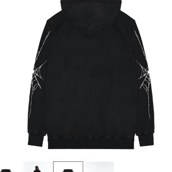 Brotherly Love x Destroy Lonely WEBSTAR Classic SPIDER Hoodie MED - Picture 2 of 10